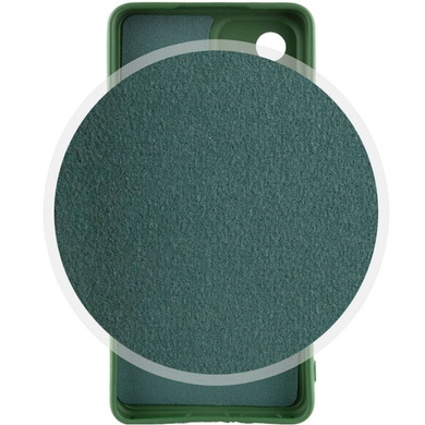Чохол Silicone Cover Lakshmi Full Camera (A) для Motorola Moto G54, Зелений / Dark Green