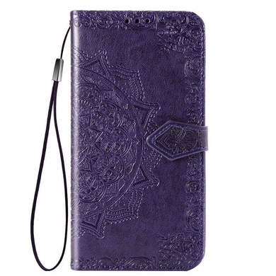 Кожаный чехол (книжка) Art Case с визитницей для Huawei Honor 20 Pro Фиолетовый