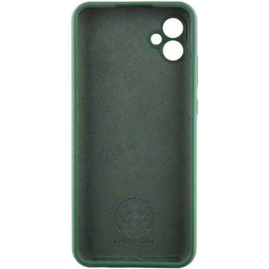 Чохол Silicone Cover Lakshmi Full Camera (AA) для Samsung Galaxy A06, Зелений / Dark Green