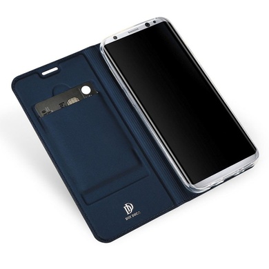 Чехол-книжка Dux Ducis с карманом для визиток для Samsung G950 Galaxy S8 Синий