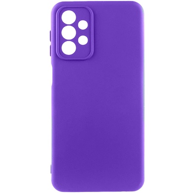 Чехол Silicone Cover Lakshmi Full Camera (AAA) для Samsung Galaxy A32 4G Фиолетовый / Amethyst