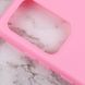 Силиконовый чехол Candy для Realme C33 Розовый
