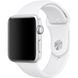 Силіконовий ремінець для Apple watch 42mm/44mm/45mm/49mm, Білий / White