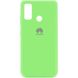 Чехол Silicone Cover My Color Full Protective (A) для Huawei P Smart (2020) Зеленый / Green
