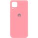 Чохол Silicone Cover My Color Full Protective (A) для Huawei P40 Lite, Рожевий / Pink