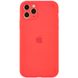 Чехол Silicone Case Full Camera Protective (AA) для Apple iPhone 12 Pro (6.1") Оранжевый / Pink citrus