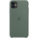 Чохол Silicone case (AAA) для Apple iPhone 11 (6.1"), Зелений / Pine green