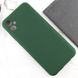 Чохол Silicone Cover Lakshmi Full Camera (AA) для Samsung Galaxy A06, Зелений / Dark Green