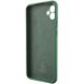 Чехол Silicone Cover Lakshmi Full Camera (AA) для Samsung Galaxy A06 Зеленый / Dark green