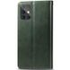 Шкіряний чохол книжка GETMAN Gallant (PU) для Samsung Galaxy A51, Зеленый