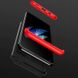 Пластиковая накладка GKK LikGus 360 градусов (opp) для Samsung Galaxy A21s Черный / Красный