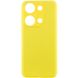 Чохол Silicone Cover Lakshmi Full Camera (AAA) для Xiaomi Redmi Note 13 Pro 4G, Желтый / Yellow