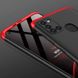 Пластикова накладка GKK LikGus 360 градусів (opp) для Samsung Galaxy A21s, Черный / Красный