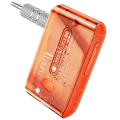 Bluetooth аудио ресивер BOROFONE BC46 Gratified Transparent Vitality orange