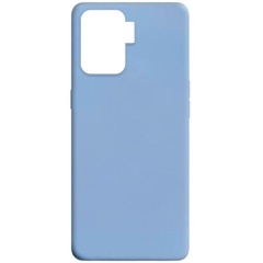 Силиконовый чехол Candy для Oppo Reno 5 Lite / A94 4G Голубой / Lilac Blue