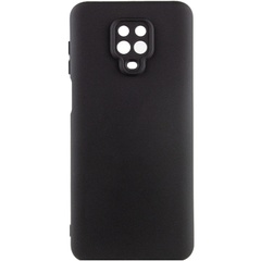 Чехол Silicone Cover Lakshmi Full Camera (AAA) для Xiaomi Redmi Note 9s / Note 9 Pro /Note 9 Pro Max Черный / Black