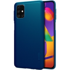 Чехол Nillkin Matte для Samsung Galaxy M31s Бирюзовый / Peacock blue