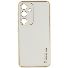 Шкіряний чохол Xshield для Samsung Galaxy A55, Білий / White