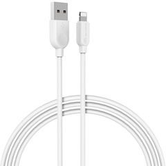 Дата кабель Borofone BX14 USB to Lightning (1m), Белый