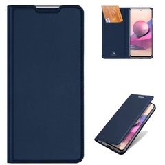 Чехол-книжка Dux Ducis с карманом для визиток для Samsung Galaxy S24, Синий