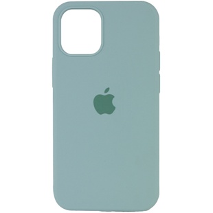 Чехол Silicone Case Full Protective (AA) для Apple iPhone 16 Pro (6.3") Бирюзовый / Turquoise