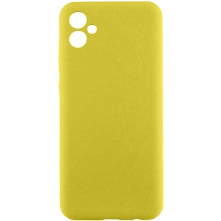 Чехол Silicone Cover Lakshmi Full Camera (AA) для Samsung Galaxy A06 Желтый / Flash