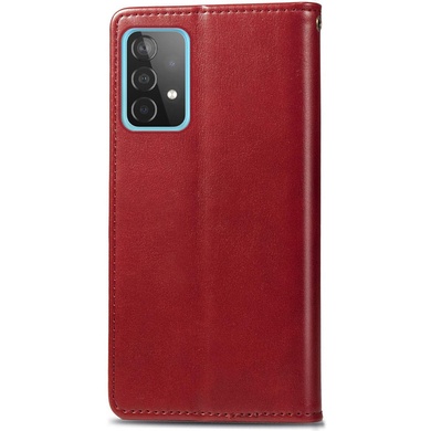 Кожаный чехол книжка GETMAN Gallant (PU) для Samsung Galaxy A53 5G Красный
