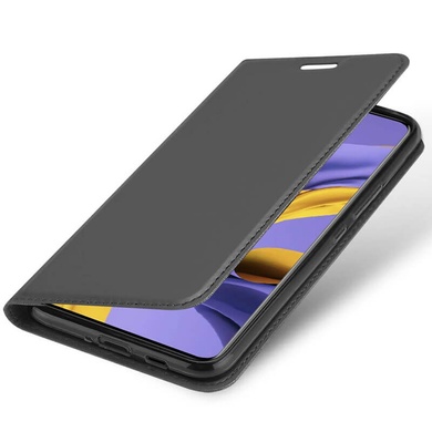 Чехол-книжка Dux Ducis с карманом для визиток для Samsung Galaxy A51 Черный