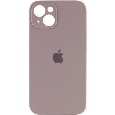 Чехол Silicone Case Full Camera Protective (AA) для Apple iPhone 14 Plus (6.7") Серый / Lavender