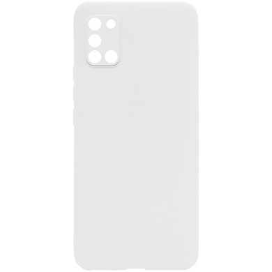 Силіконовий чохол Candy Full Camera для Samsung Galaxy A31, Білий / White