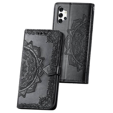 Кожаный чехол (книжка) Art Case с визитницей для Samsung Galaxy A72 4G / A72 5G Черный