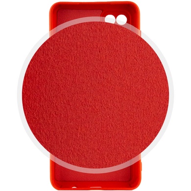 Чехол Silicone Cover Lakshmi Full Camera (A) для Samsung Galaxy A12 / M12 Красный / Red