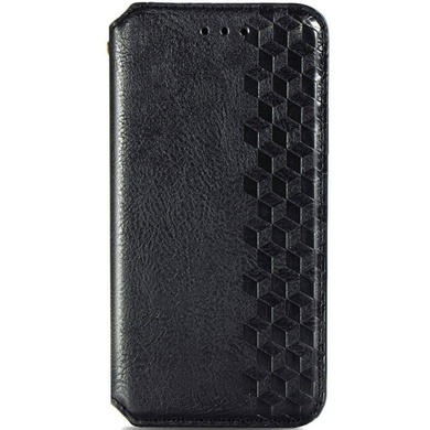 Кожаный чехол книжка GETMAN Cubic (PU) для Samsung Galaxy A73 5G Черный