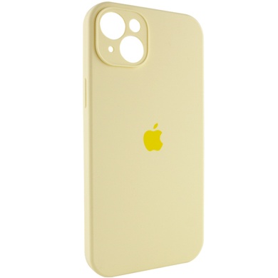 Чохол Silicone Case Full Camera Protective (AA) для Apple iPhone 14 Plus (6.7"), Желтый / Mellow Yellow