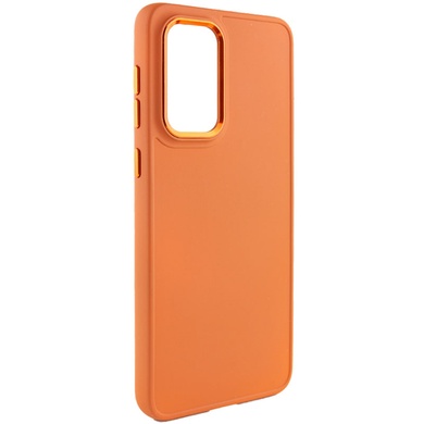 TPU чохол Bonbon Metal Style для Samsung Galaxy A33 5G, Оранжевый / Papaya