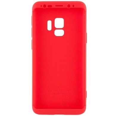 Пластикова накладка GKK LikGus 360 градусів для Samsung Galaxy S9, Червоний