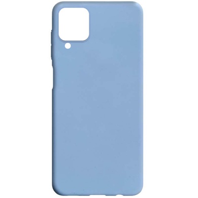 Силіконовий чохол Candy для Samsung Galaxy A12 / M12, Голубой / Lilac Blue