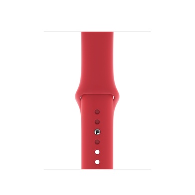 Силиконовый ремешок для Apple watch 42mm/44mm/45mm/49mm Красный / Red