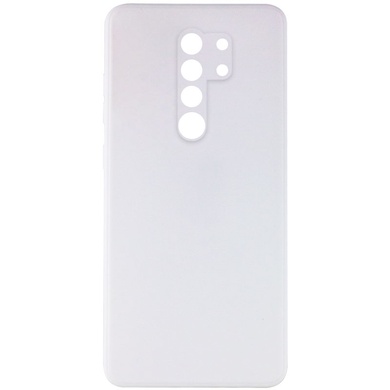 Силиконовый чехол Candy Full Camera для Xiaomi Redmi Note 8 Pro Белый / White