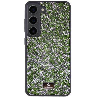TPU чохол Bling World Rock Diamond для Samsung Galaxy S23+, Зеленый