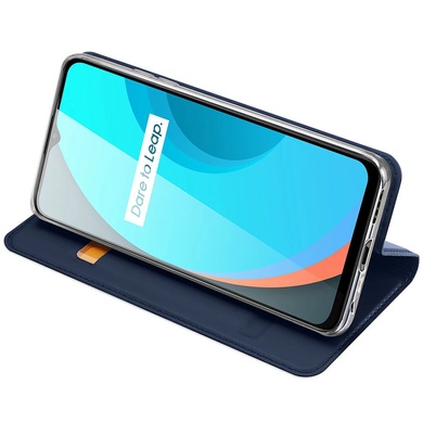 Чехол-книжка Dux Ducis с карманом для визиток для Realme C11 (2021) / C20 Синий