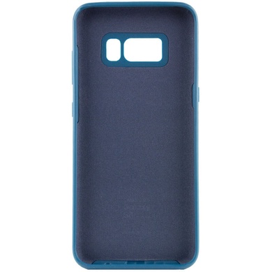 Чехол Silicone Cover Full Protective (AA) для Samsung G950 Galaxy S8 Синий / Cosmos blue