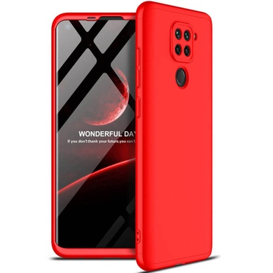 Пластиковая накладка GKK LikGus 360 градусов (opp) для Xiaomi Redmi 10, Красный