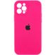 Чехол Silicone Case Full Camera Protective (AA) для Apple iPhone 12 Pro (6.1") Розовый / Barbie pink