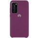 Чохол Silicone Cover (AAA) для Huawei P40, Фиолетовый / Grape