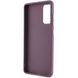 TPU чохол Bonbon Metal Style with MagSafe для Samsung Galaxy S21+, Бордовый / Plum