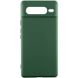 Чехол Silicone Cover Lakshmi (A) для Google Pixel 7 Pro Зеленый / Dark green