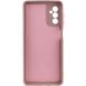 Чохол Silicone Cover Lakshmi Full Camera (AA) для Samsung Galaxy M35 5G, Рожевий / Pink Sand