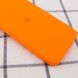 Чехол Silicone Case Square Full Camera Protective (AA) для Apple iPhone 11 Pro (5.8") Оранжевый / Bright Orange