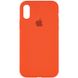 Чехол Silicone Case Full Protective (AA) для Apple iPhone XR (6.1") Оранжевый / Kumquat